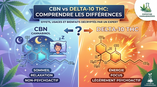 CBN vs Delta-10 THC : Quelles différences et lequel choisir ?