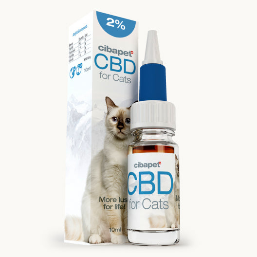 Huile CBD pour chats Cibapet 2%