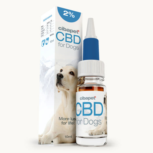 Huile CBD pour chiens Cibapet 2%